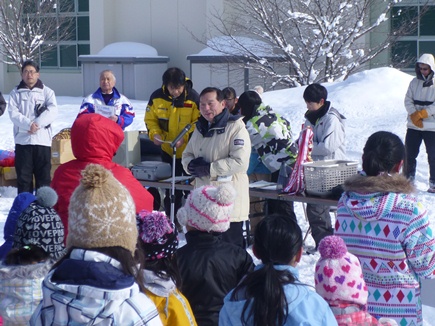 平地区の雪上大運動会