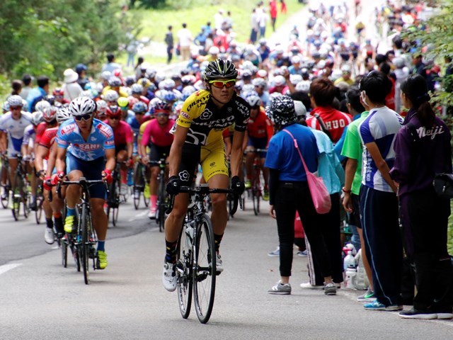 自転車インカレ、美麻で開催　全国から大学生が集い熱戦