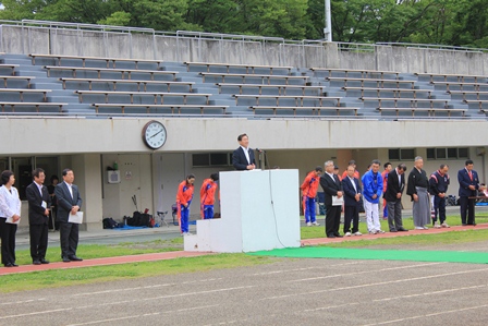 市民スポーツ祭夏季大会の開会式