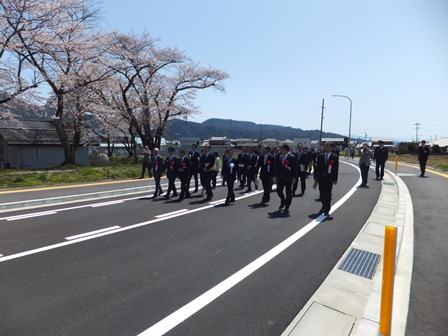 街路若宮駅前線完成式
