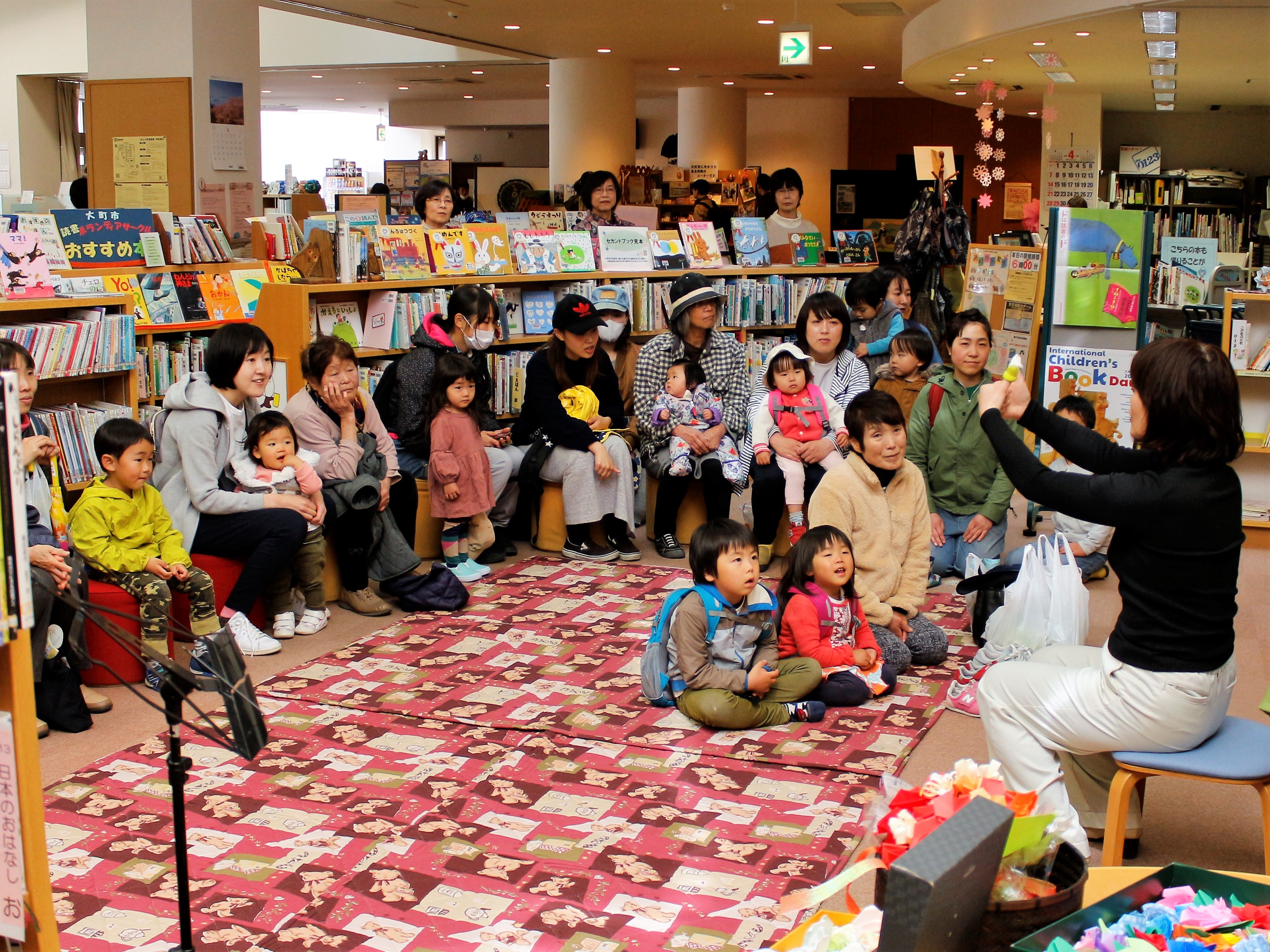 大町図書館が開館20周年記念イベントを開催