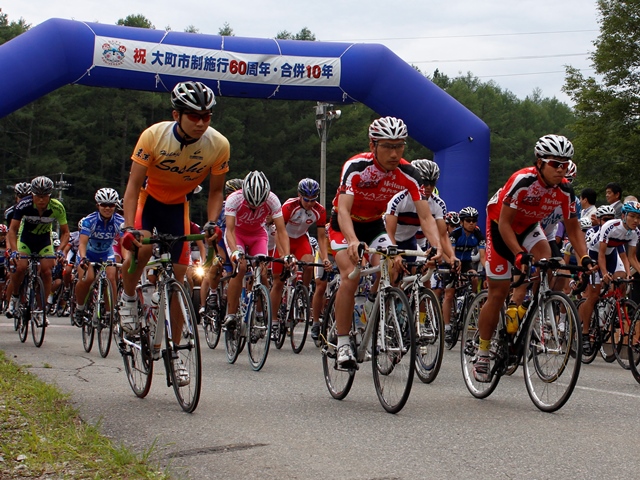 大町美麻サイクルロードレース大会