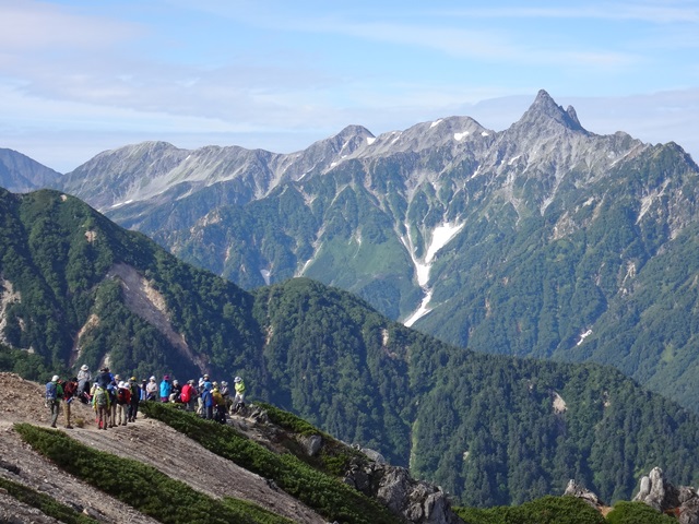 大町市の伝統　市民登山