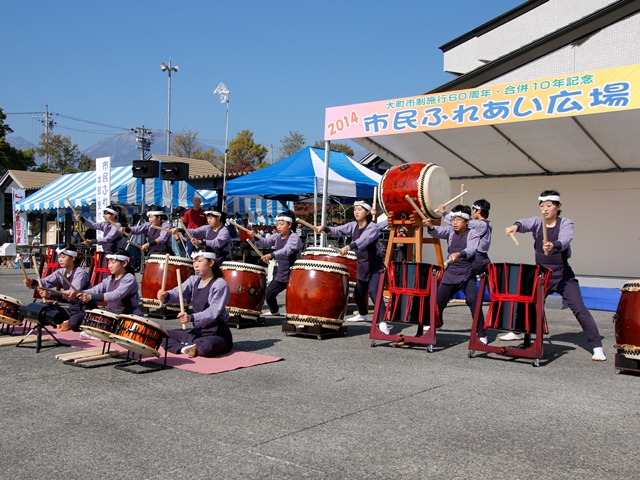 大町市制施行６０周年・合併１０年の記念式典1