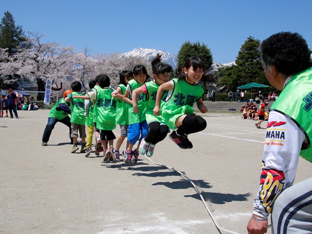 優勝目指し地域で団結！　大町地区市民運動会