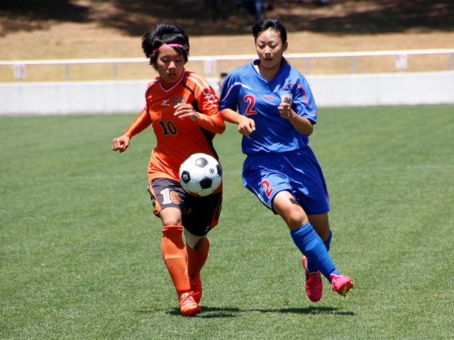 女子サッカー大町北・大町高校として最後の県高校総体