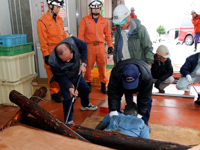 神城断層地震から１年　教訓生かした消防訓練