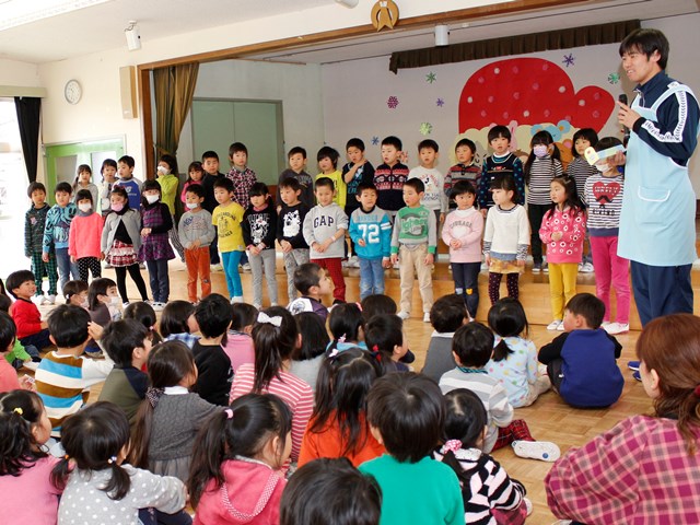 感謝のお別れ会 あすなろ保育園1