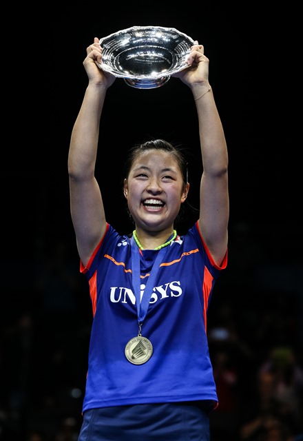 バドミントン全英オープンで優勝！　日本勢３９年ぶりの快挙　奥原希望さん