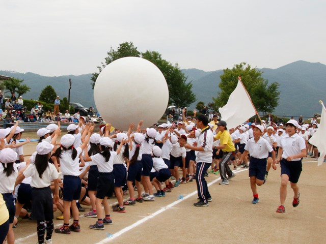 大町北小学校40周年記念運動会