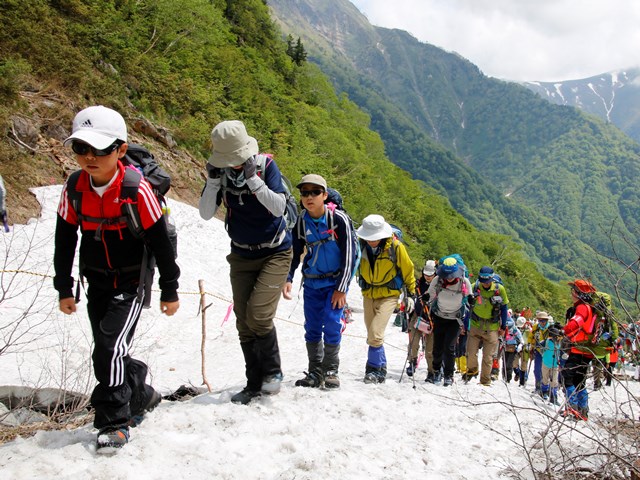 夏山シーズン開幕 第59回針ノ木岳慎太郎祭