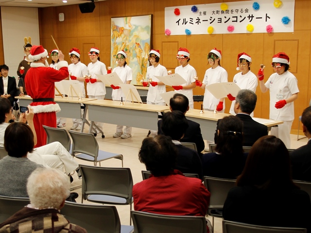 癒しの光と音楽をプレゼント 大町病院を守る会
