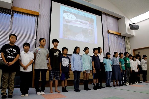 国際交流の成果を発表　メンドシーノ訪問団発表会