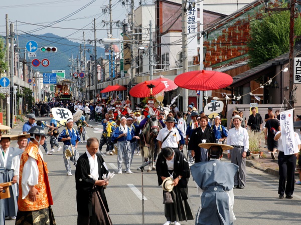 700年以上の伝統行事　若一王子神社例大祭