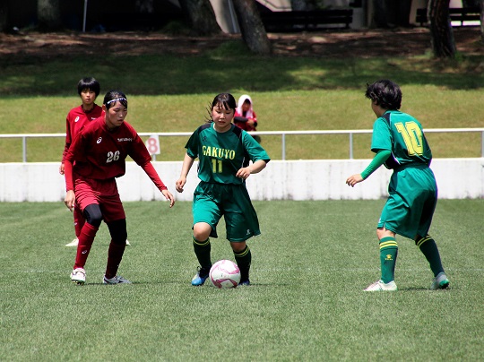 真夏日の熱戦と交流　おおまぴょんカップ女子サッカー大会