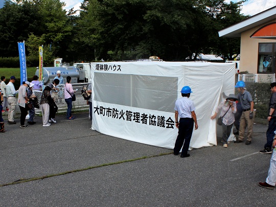 今までの震災の教訓を踏まえ実践的な訓練を実施　大町市地震総合防災訓練