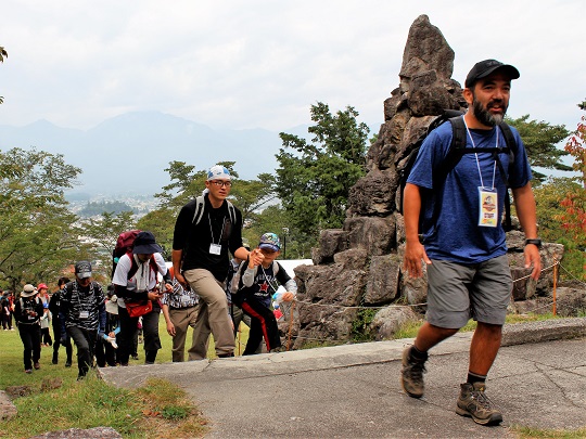 信濃大町山フェス2019 親子連れなどが山に親しむ