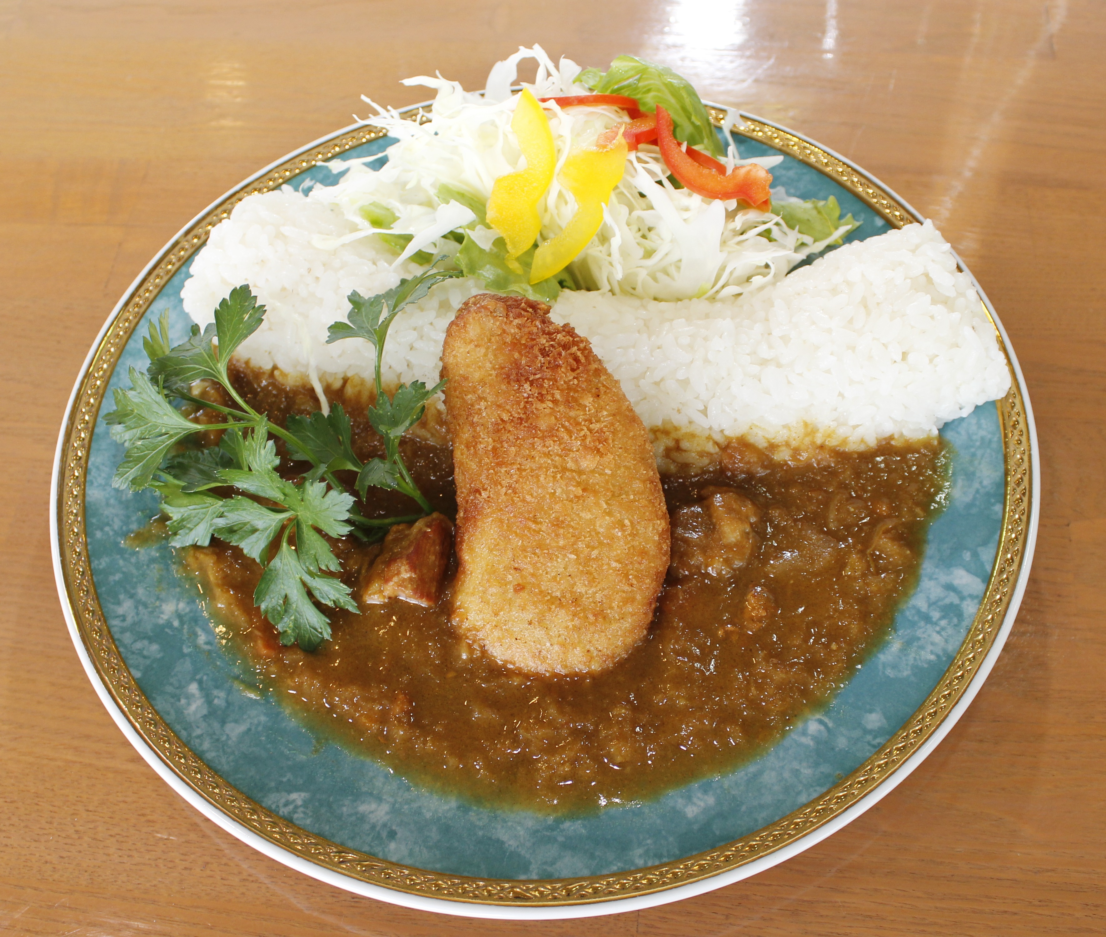 ねむの木の黒部ダムカレーの写真