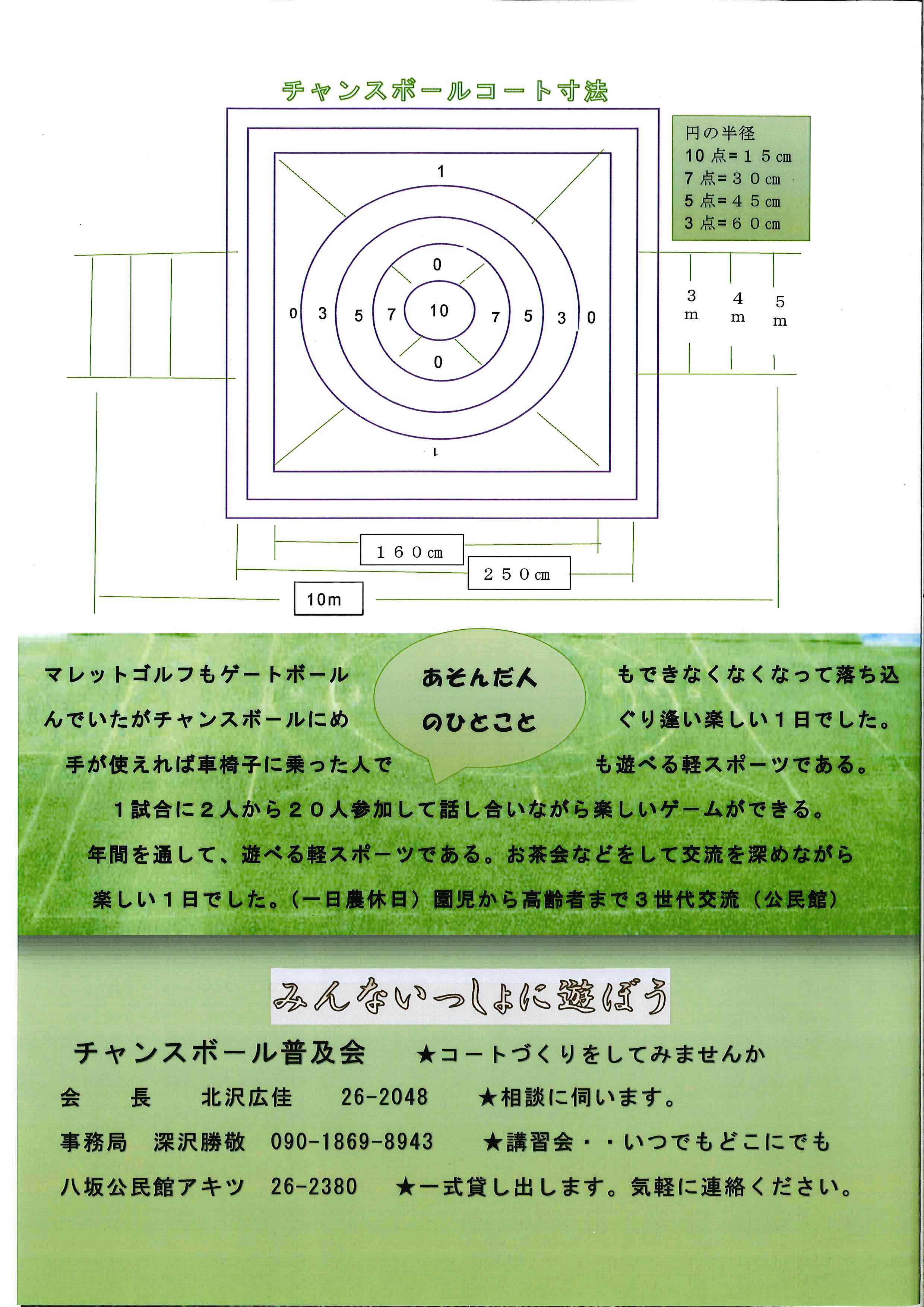 チャンスボール普及会 みんなで一緒に遊ぼう チャンスボール 大町市公式サイト